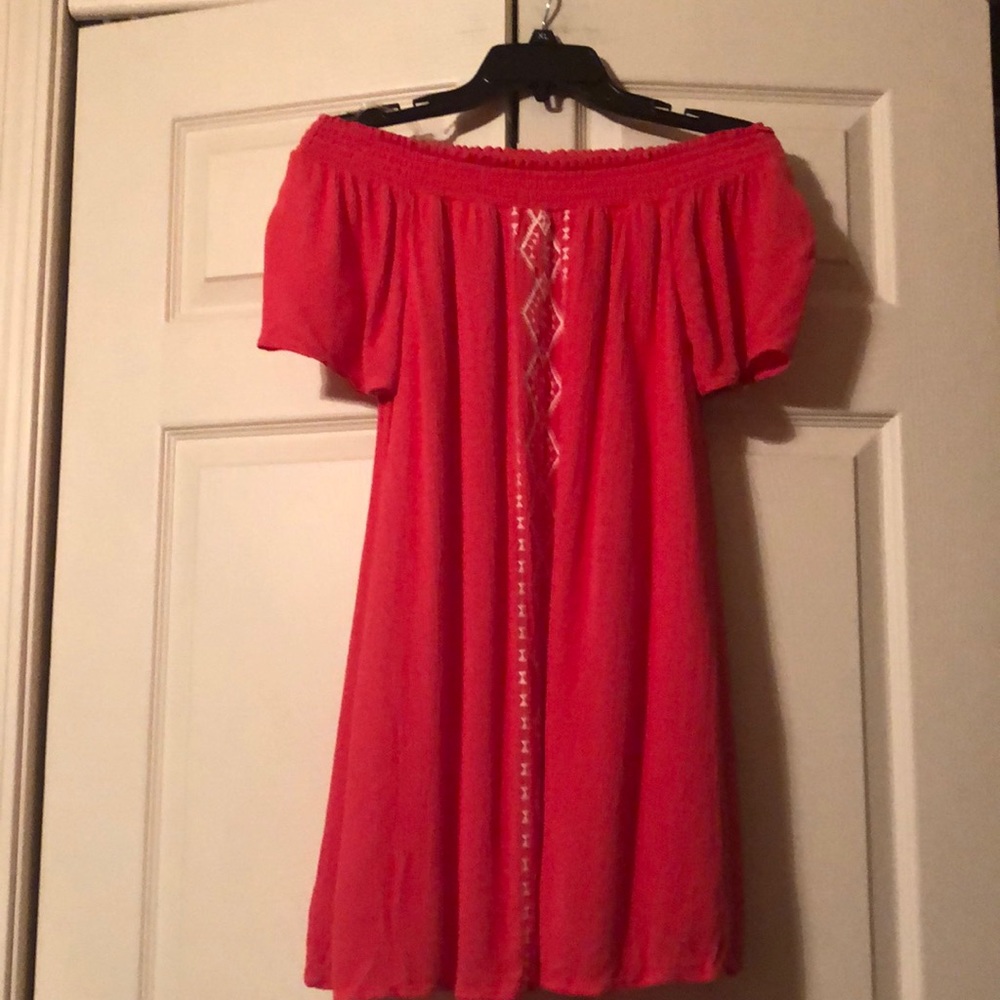 Speechless XS Off The Shoulder Dress w/Embroidery